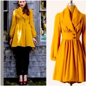 Plenty by Tracy Reese Mustard Coat